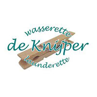 logo wasserette de knijper